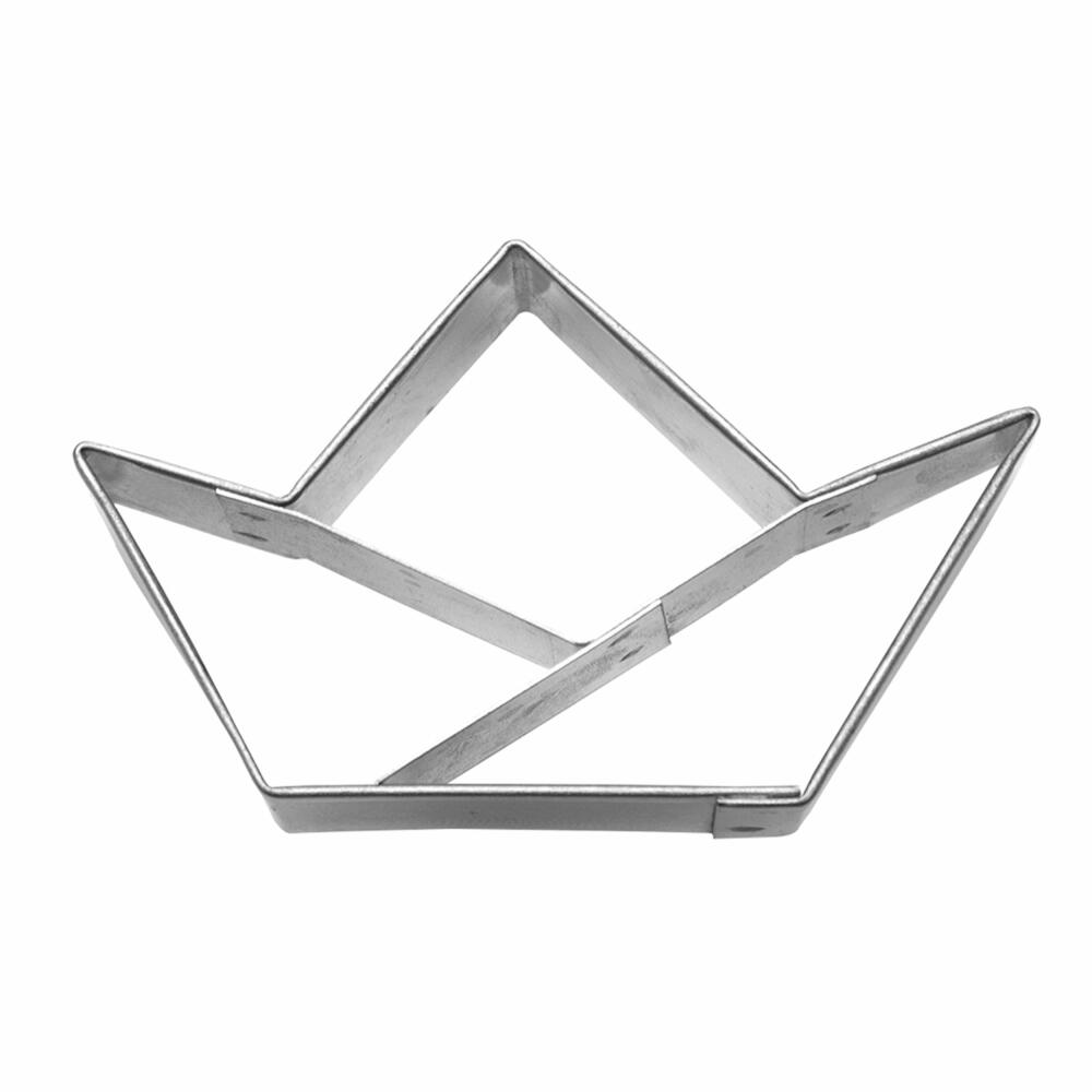 Städter embossed cookie cutter folding boat, cookie cutter, cookie mold, biscuit, biscuits, stainless steel, 6 cm, 217096