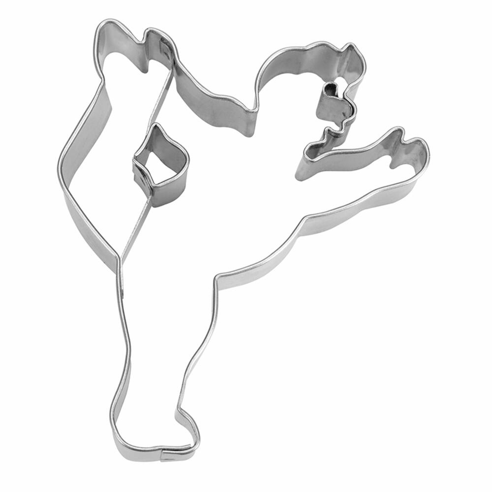 Städter cookie cutter dancer, Brigitte's yoga class, cookie cutter, cookie mold, biscuit, cookies, stainless steel, 7 cm, 217119