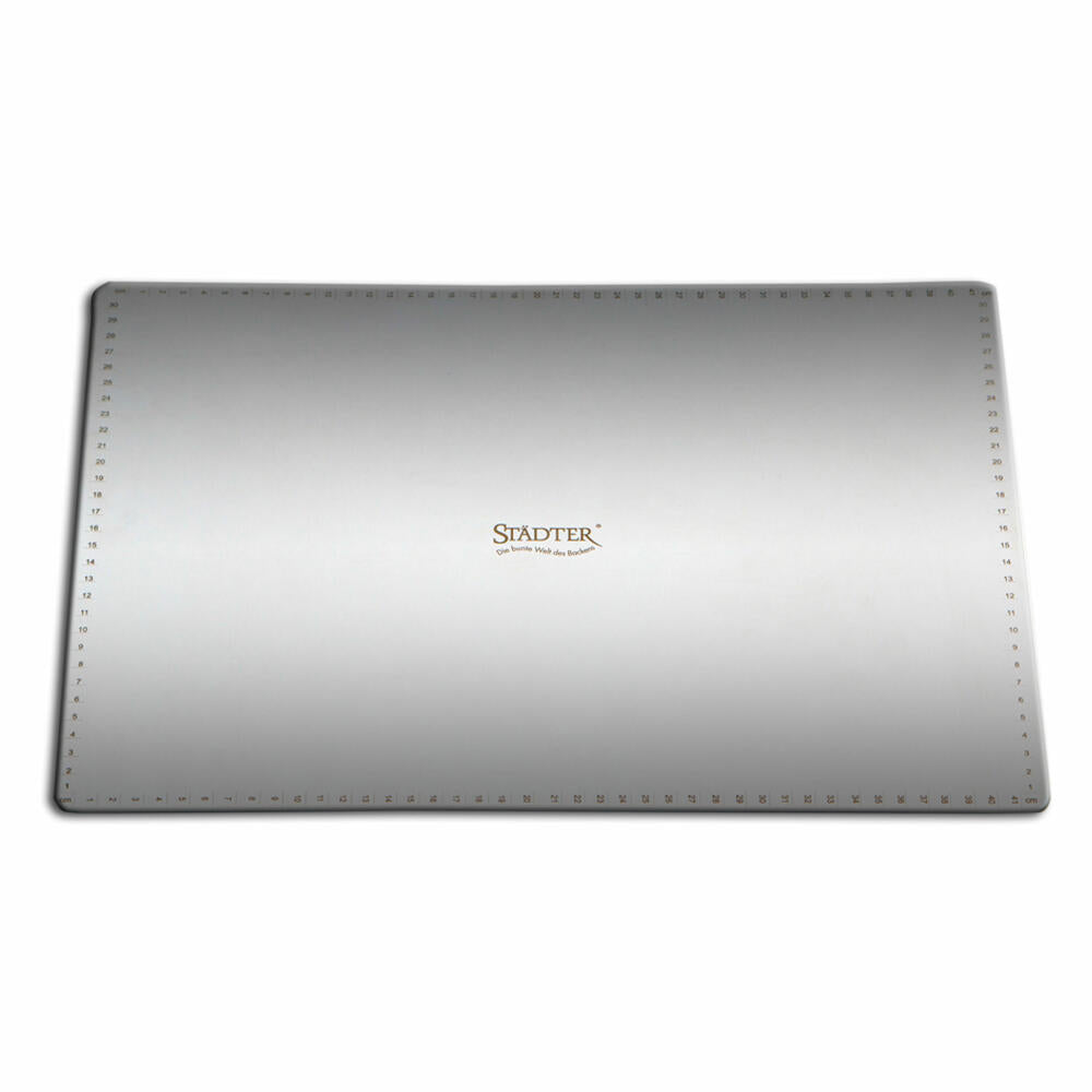 Städter cake base rectangular, cake saver, cake lifter, cake base, lifter, stainless steel, 43.5 x 32 cm, 491090