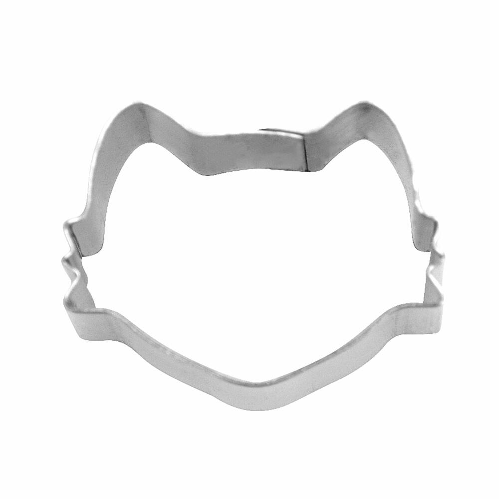 Städter Ausstecher Katzenkopf Mini, Ausstechform, Plätzchenform, Keks, Plätzchen, Edelstahl, 2 cm, 955103