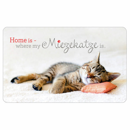 PPD Tray Mietzekatze, breakfast board, board, breakfast, Resopal, 14.3 x 23.3 cm, 661208