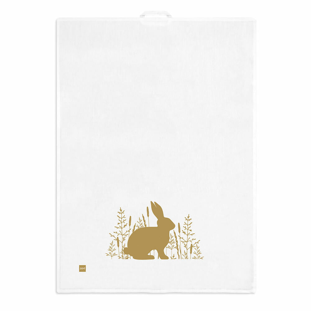 PPD Pure Easter gold kitchen towel, kitchen towel, tea towel, hand towel, linen / cotton, 70 x 50 cm, 185500877