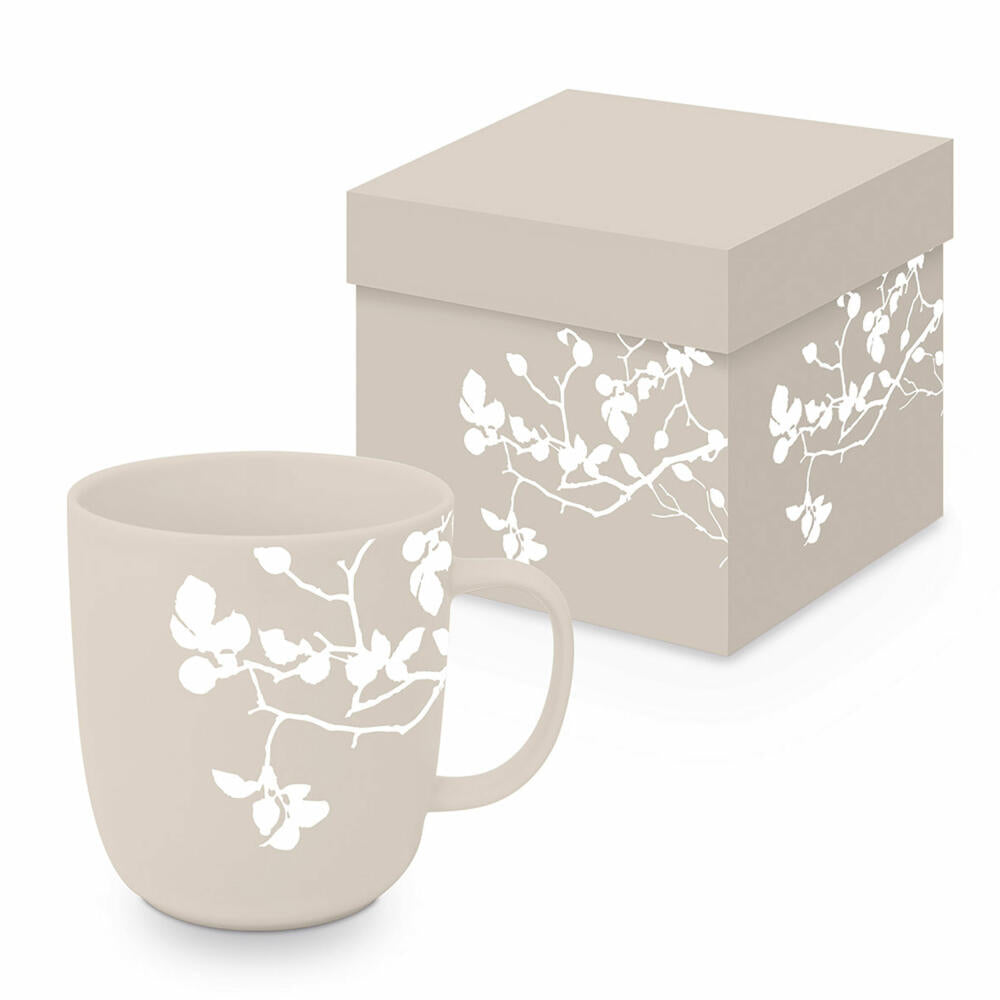 PPD Pure Branch Matte Mug, in gift box, mug, coffee mug, cup, New Bone China, 400 ml, 161401285