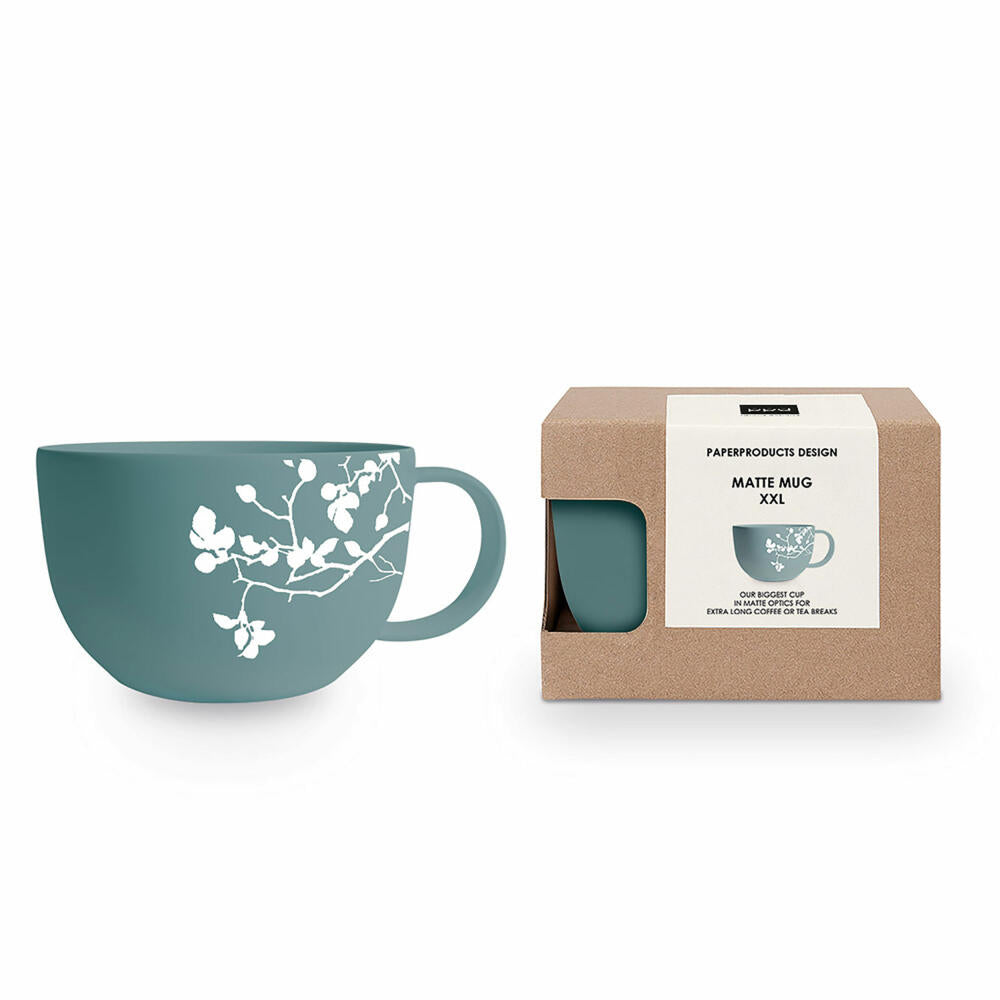 PPD Pure Branch eucalyptus Matte Mug XXL, cup, coffee cup, mug, New Bone China, 550 ml, 162702350
