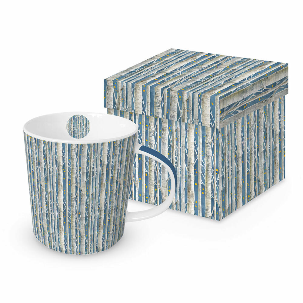 PPD Betulle A Mezzanotte Trend Mug, in Geschenkbox, Henkelbecher, Kaffeebecher, Becher, Tasse, New Bone China, 400 ml, 160301366