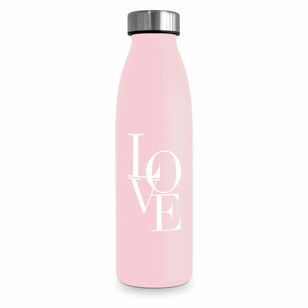 PPD Love rose Design Bottle 0.5 D@H, Trinkflasche, Wasserflasche, Flasche, Edelstahl, 500 ml, 581202708