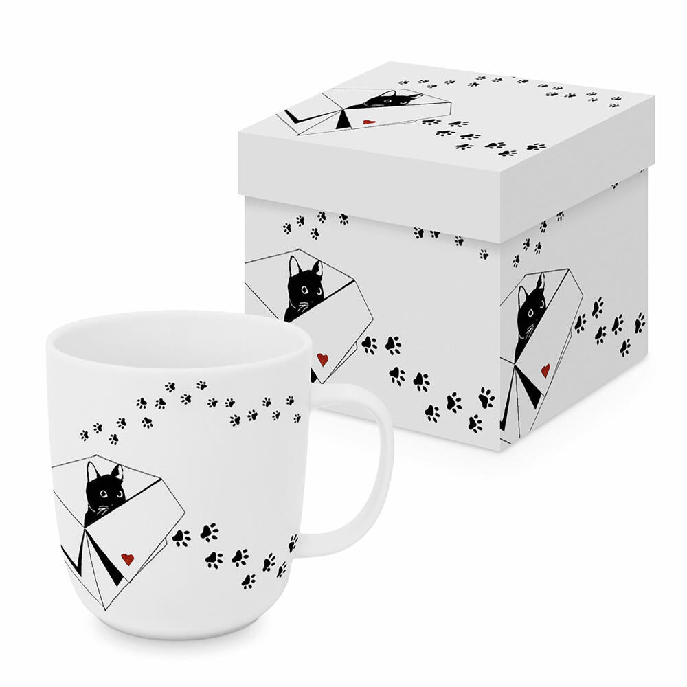PPD Atelier Chat Matte Mug, Kaffeetasse, Becher, Tasse, New Bone China, 400 ml, 161402962