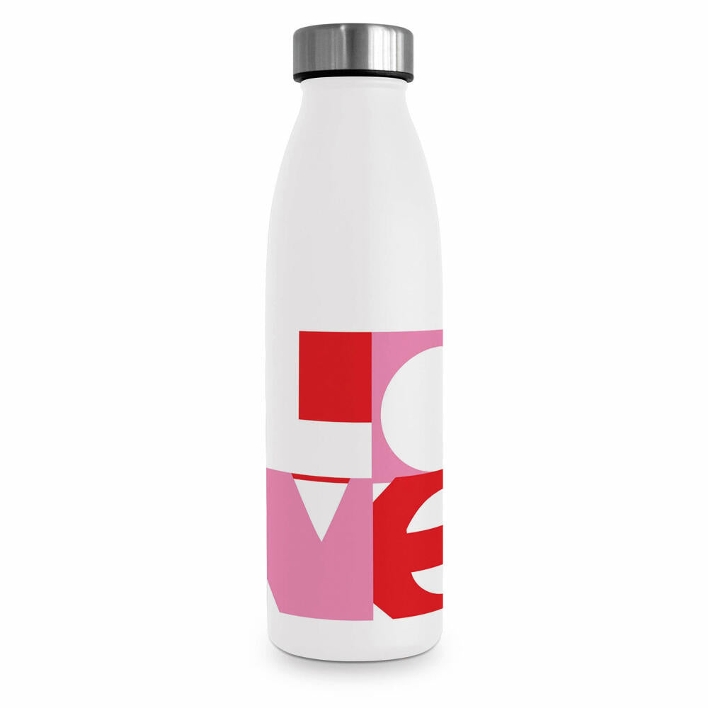 PPD Love Graphic Design Bottle 0.5 PPD, Trinkflasche, Wasserflasche, Flasche, Edelstahl, 500 ml, 181302551
