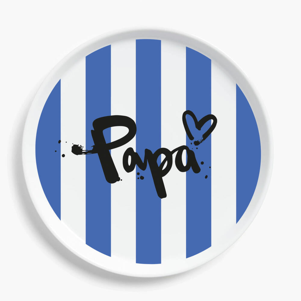 PPD Formart Papa Trend Plate 21, Teller, Frühstücksteller, Kuchenteller, New Bone China, Ø 21 cm, 160903063