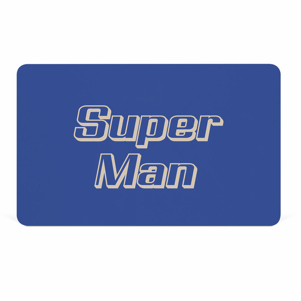 PPD Superman D@H D@H Tray, Frühstücksbrettchen, Brettchen, Frühstück, Resopal, Blau, 586003088