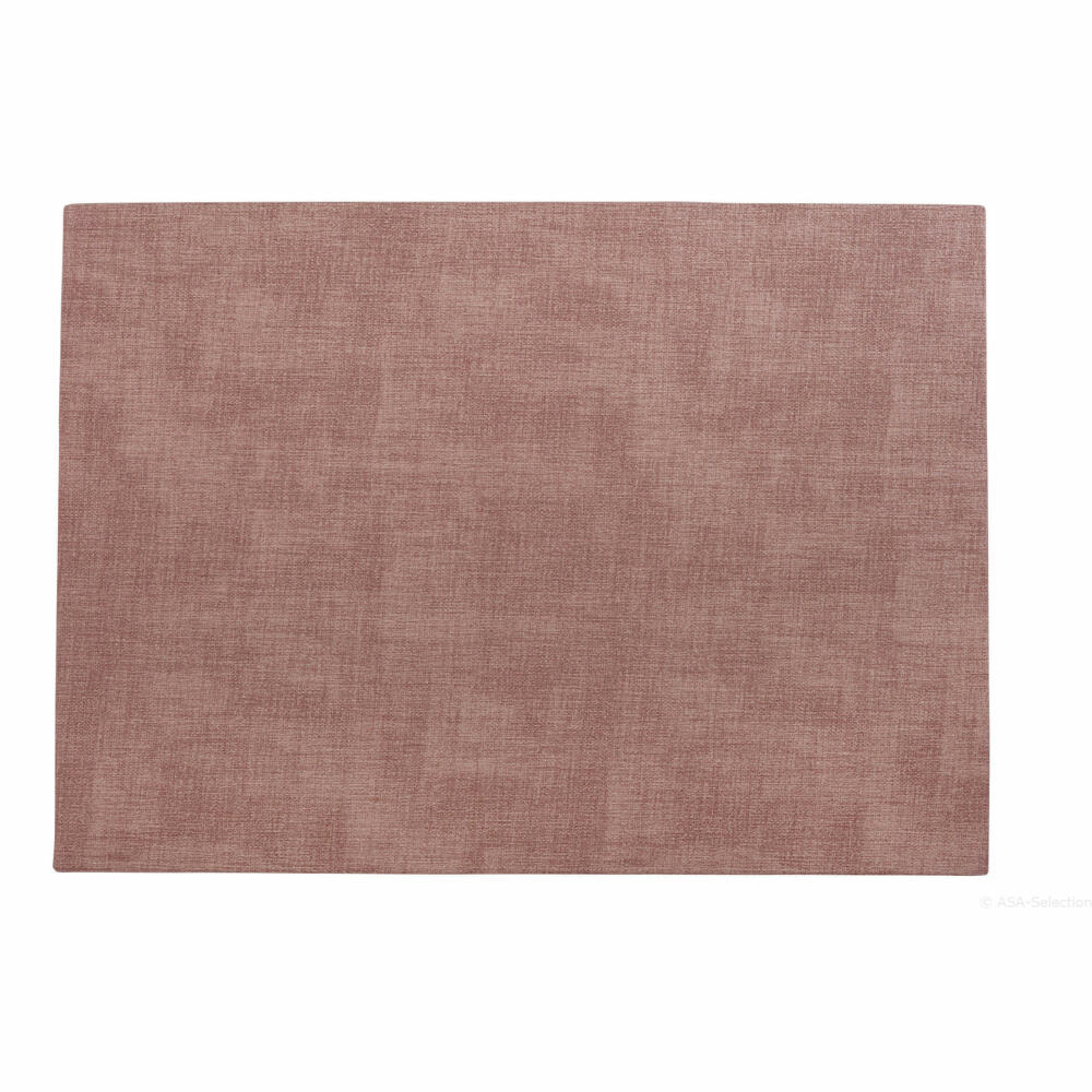 ASA Selection meli-melo Tischset, Platzmatte, Platzdeckchen, Untersetzer, PU, Rose, 78206076