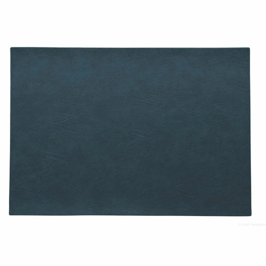 ASA Selection vegan leather placemat Seaport, placemat, placemat, coaster, PU leather look, blue, 78302076