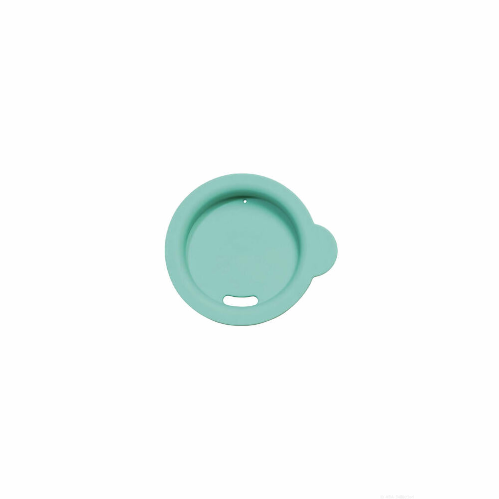 ASA Selection thermo Silikondeckel Mint, Deckel für Thermobecher 350 ml, Silikon, Grün, Ø 8.7 cm, 33993024