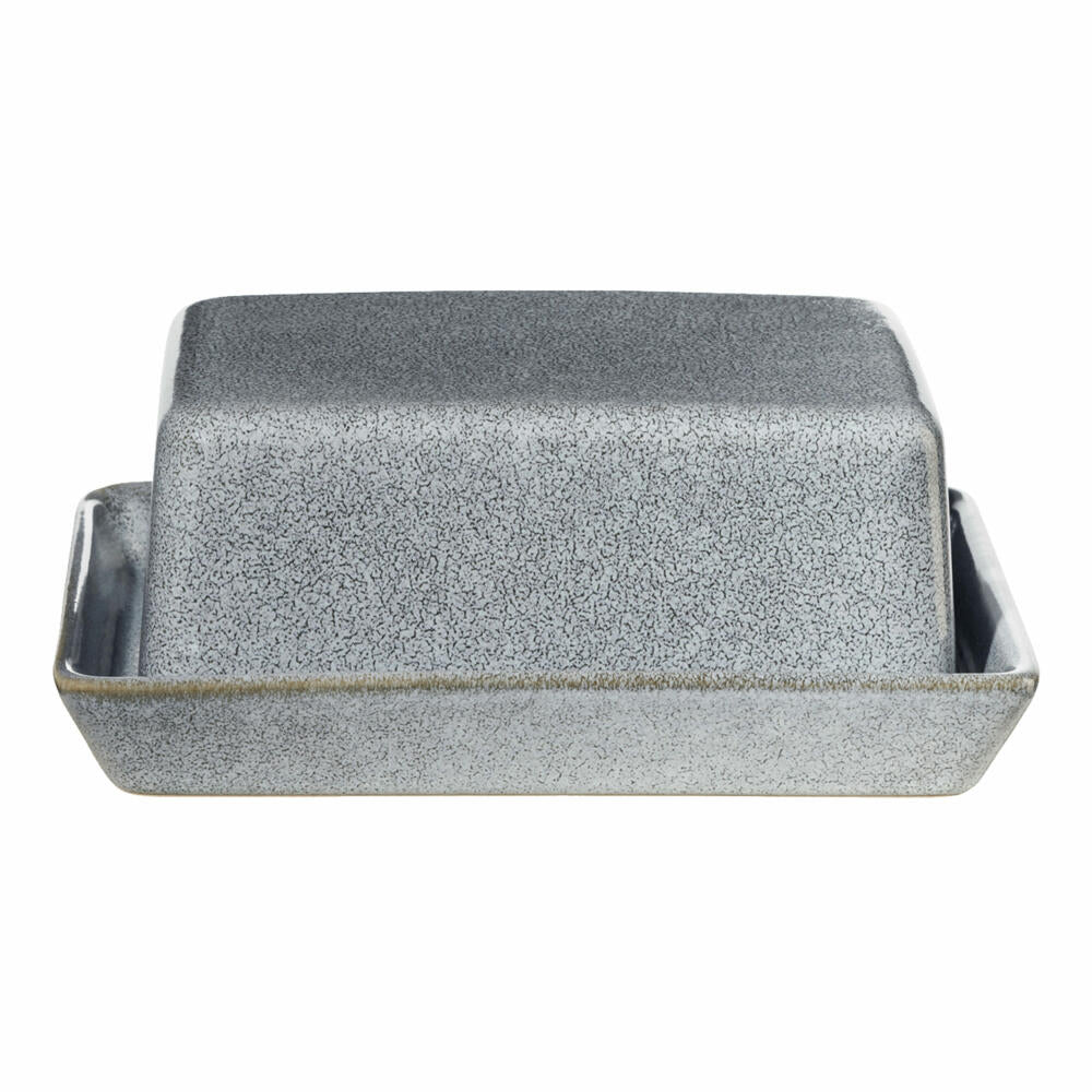 ASA Selection saisons butter dish denim, butter storage, tin, stoneware, blue, 13.5 x 16.5 cm, 4708118