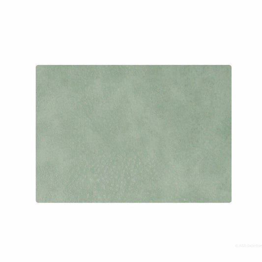 ASA Selection vegan leather placemat Spearmint, placemat, placemat, coaster, PU leather look, green, 78311076