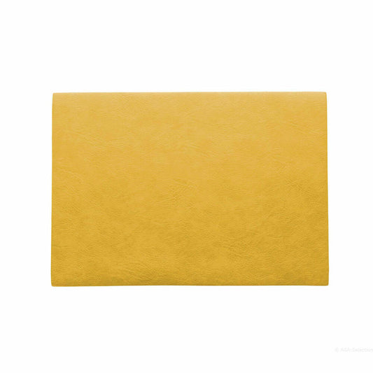 ASA Selection vegan leather placemat Corn, placemat, placemat, coaster, PU leather look, yellow, 78312076