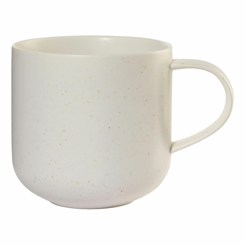 ASA Selection coppatea Henkelbecher sencha, Becher, Tasse, Porzellan, Weiß matt, 400 ml, 19100193