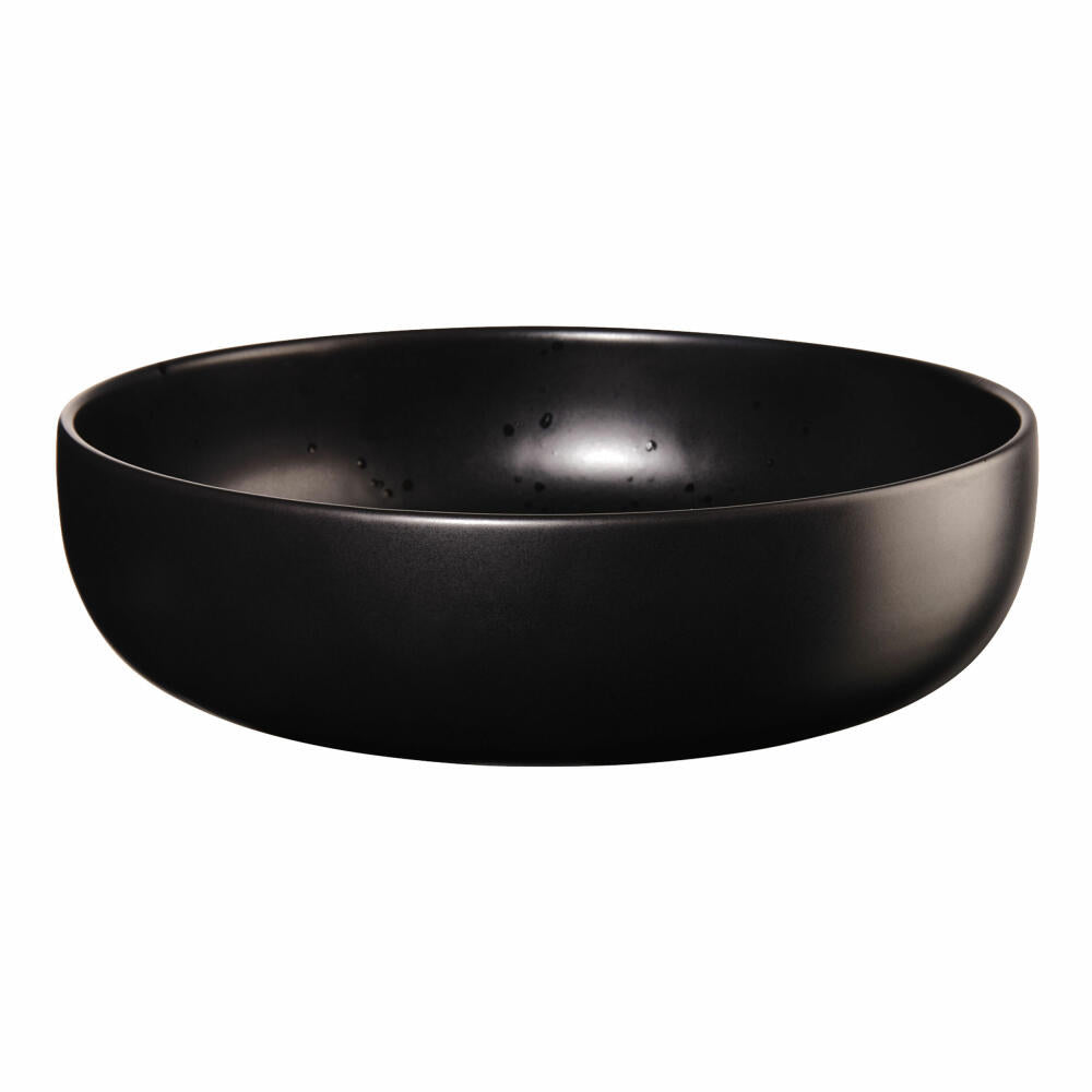 ASA Selection coppatea salad bowl kuro, bowl, stoneware, matt black, D 27.5 cm, 19272190