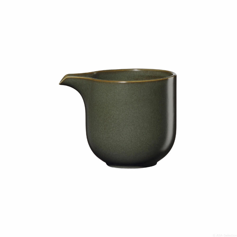 ASA Selection coppa nori jug, milk jug, sauce jug, sauce pot, porcelain, green, 200 ml, 19401192
