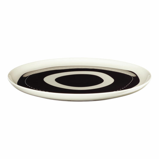 ASA Selection dessert plate Variété Salto, plate, stoneware, glossy black, 21 cm, 58143248