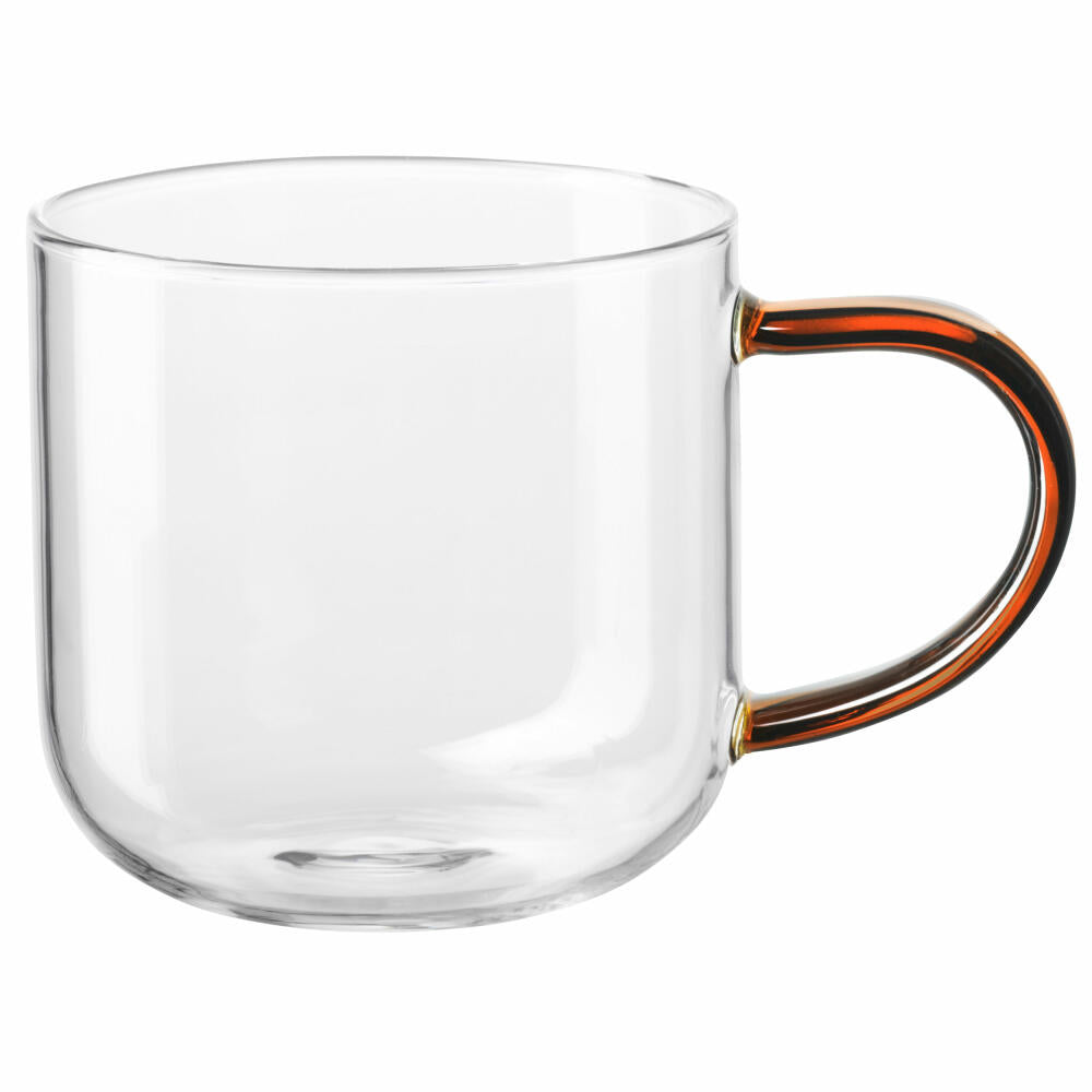 ASA Selection Coppa mug, cup, coffee mug, tea cup, glass, brown, 400 ml, 20060494