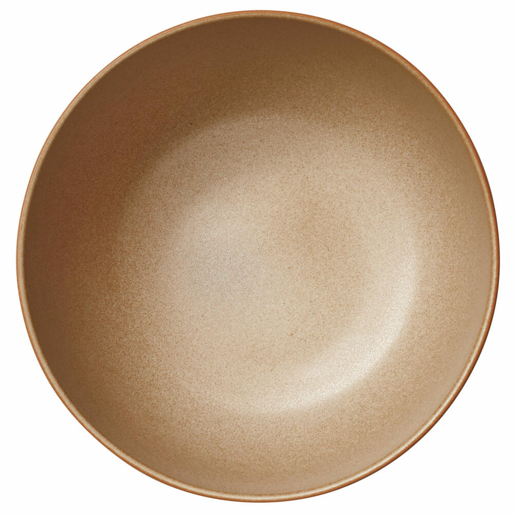 ASA Selection Saisons Salatschale, Servierschale, Schale, Schüssel, Steinzeug, Almond, Ø 22 cm, 27271080