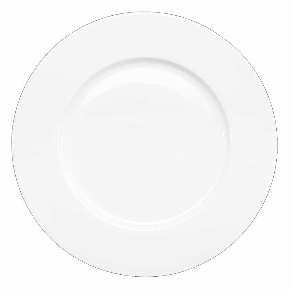 ASA Selection à table starter / dessert plate with flag, Fine Bone China, warm white, Ø 24 cm, 1954013