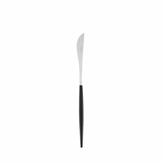ASA Selection Goa dessert knife, menu knife, dining knife, gourmet knife, cutlery, stainless steel, black, 20 cm, 32105950