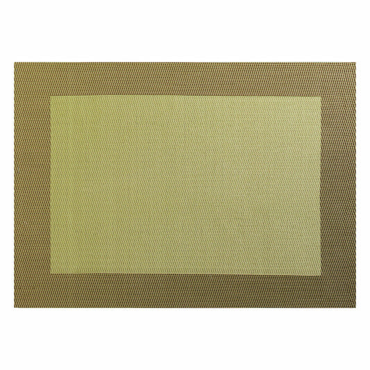 ASA Selection PVC placemat with woven edge, placemat, placemat, PVC, khaki, W 33 cm, 78051076