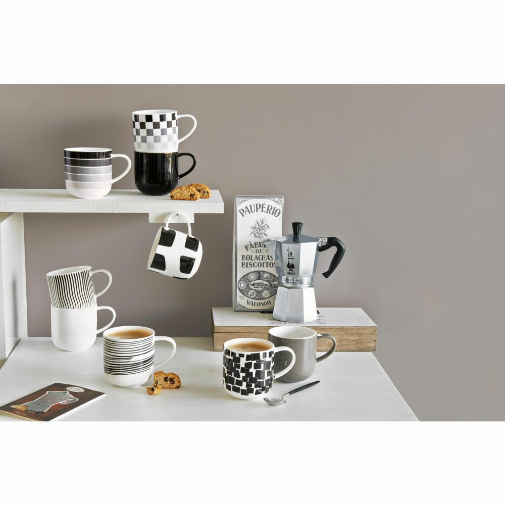 ASA Selection Coppa Henkelbecher, Kaffeebecher, fine bone , Weiß, 400 ml, 19101014