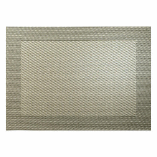 ASA Selection PVC placemat with woven edge, placemat, placemat, PVC, bronze, W 33 cm, 78090076