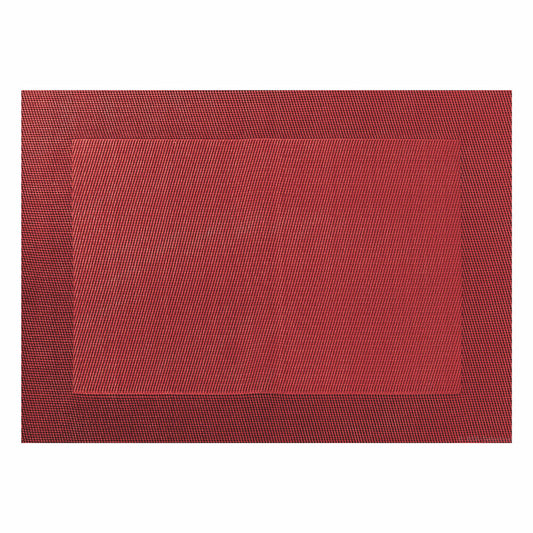 ASA Selection PVC placemat with woven edge, PVC, pomegranate, W 33 cm, 78115076