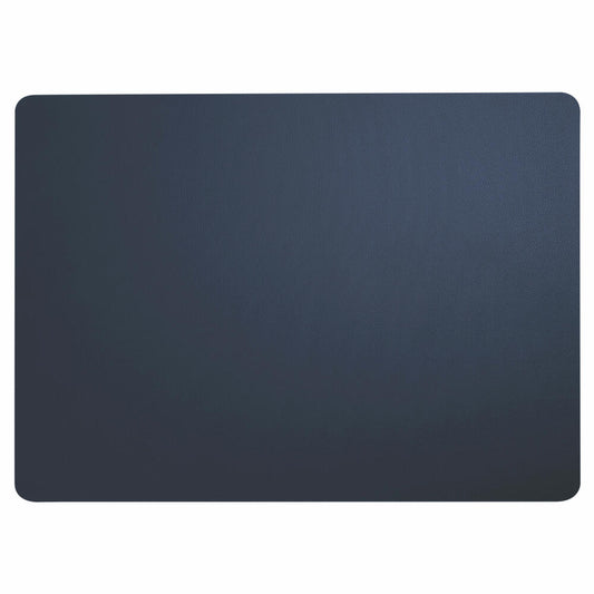 ASA Selection leather optic fine placemat Navy, placemat, placemat, coaster, PVC leather look, blue, 7817420