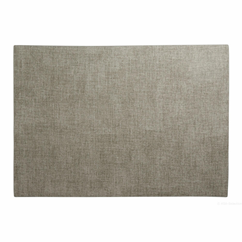 ASA Selection meli-melo Tischset Earth, Platzmatte, Platzdeckchen, Untersetzer, PU, Braun, 78091076