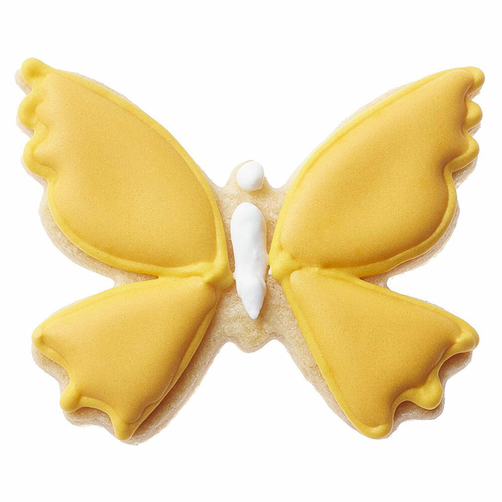 Birkmann Ausstechform Schmetterling, Ausstecher, Plätzchenform, Keks, Plätzchen, Edelstahl, 7 cm, 194038