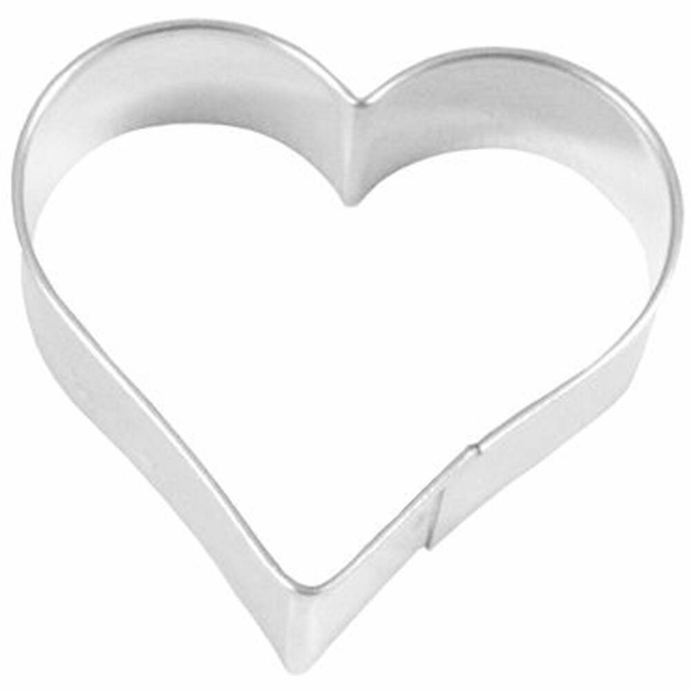 Birkmann Ausstechform Herz, Ausstecher, Plätzchenform, Keks, Plätzchen, Edelstahl, 6.5 cm, 195073
