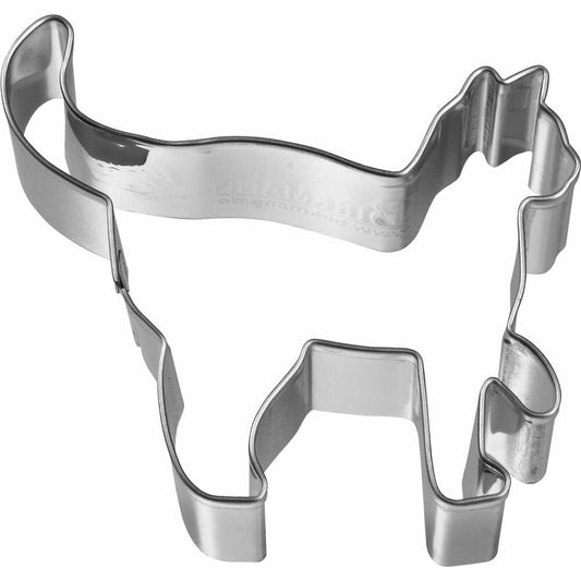 Birkmann Ausstechform Katze tapsend, Ausstecher, Plätzchenform, Keks, Plätzchen, Edelstahl, 6.5 cm, 195455