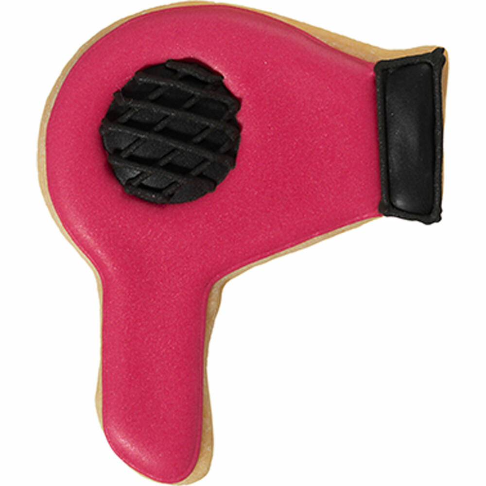 Birkmann Ausstechform Fön, Ausstecher, Plätzchenform, Keks, Plätzchen, Edelstahl, 7.5 cm, 195875
