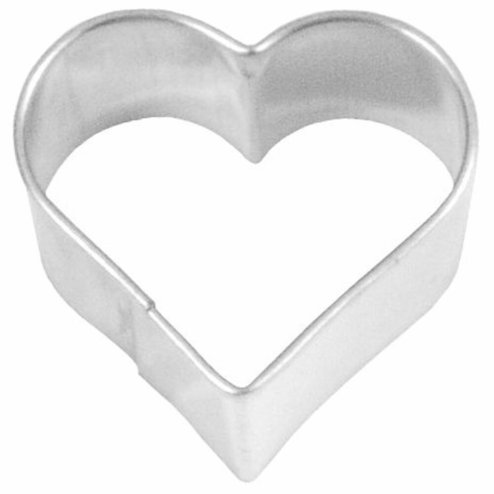 Birkmann Ausstechform Herz, Ausstecher, Plätzchenform, Keks, Plätzchen, Edelstahl, 5.5 cm, 196094