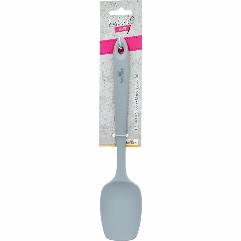 Birkmann Bakers Best Universal Löffel, Rührlöffel, Teigschaber, Silikon, 28.5 cm, 424425