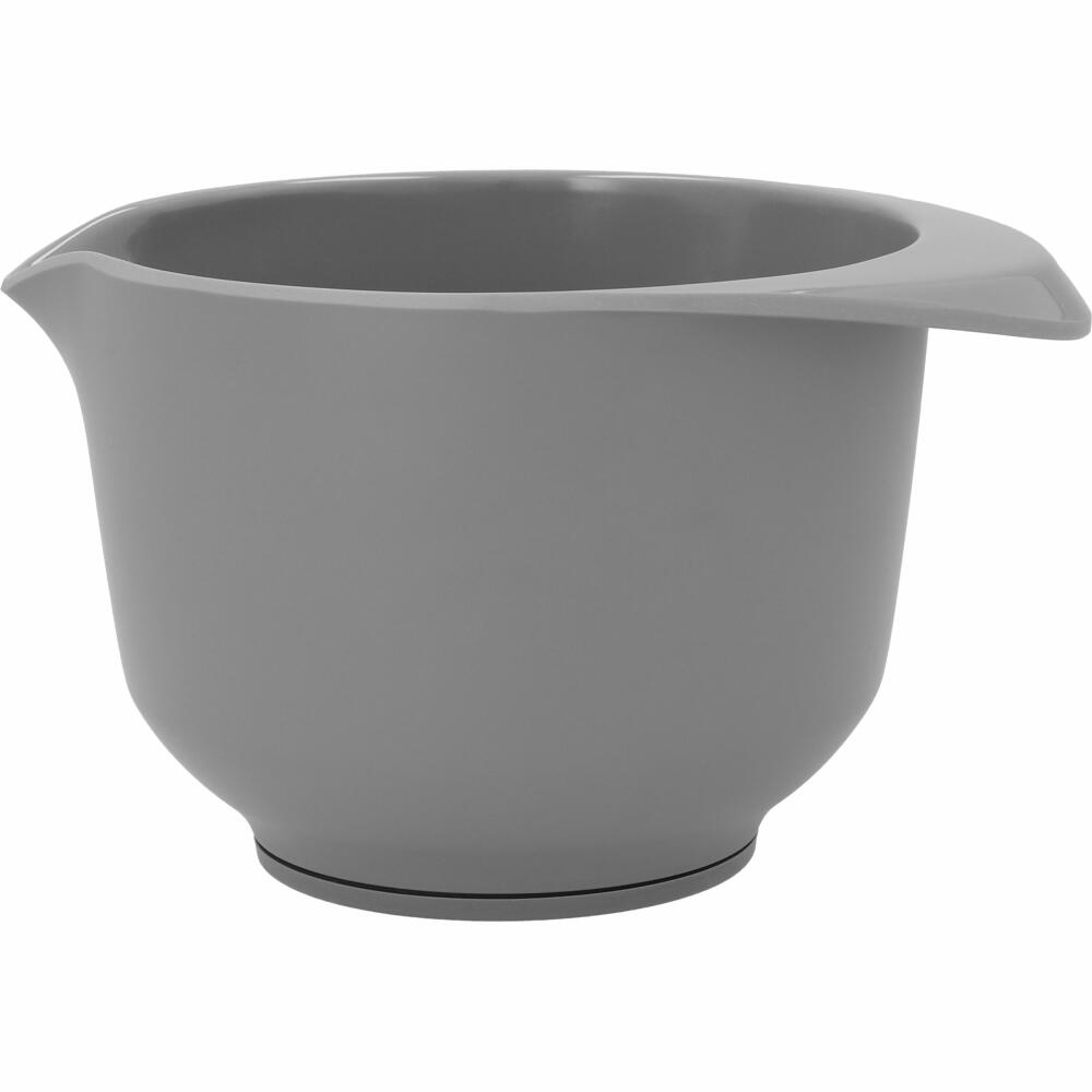 Birkmann Colour Bowl mixing and serving bowl, mixing bowl, bowl, melamine resin, grey matt, 750 ml, 708938