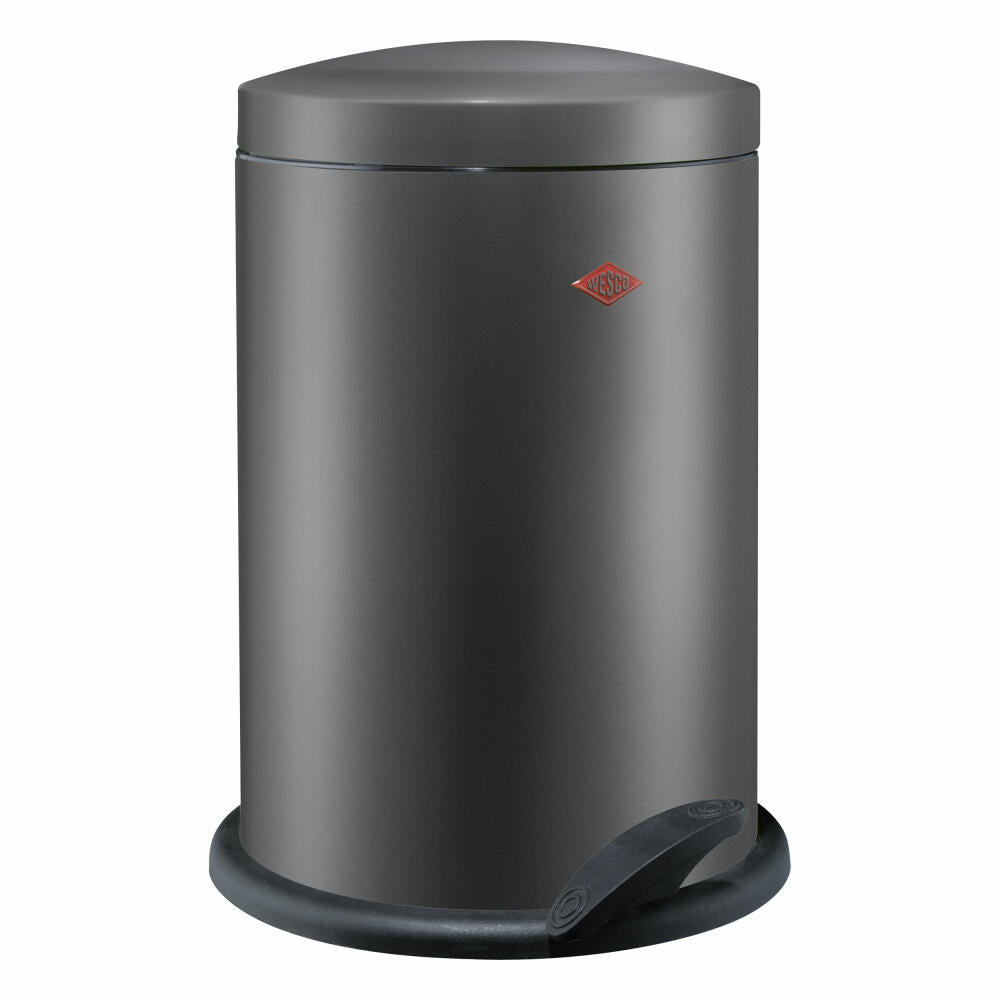 Wesco waste collector 116, trash can, waste bin, sheet steel, matt graphite, 13 L, 116212-77