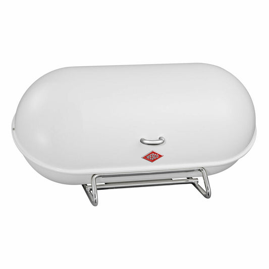 Wesco Breadboy, Brotkasten, Brottopf, Brotbox, Brot Topf, Weiß, Stahlblech, 222201-01