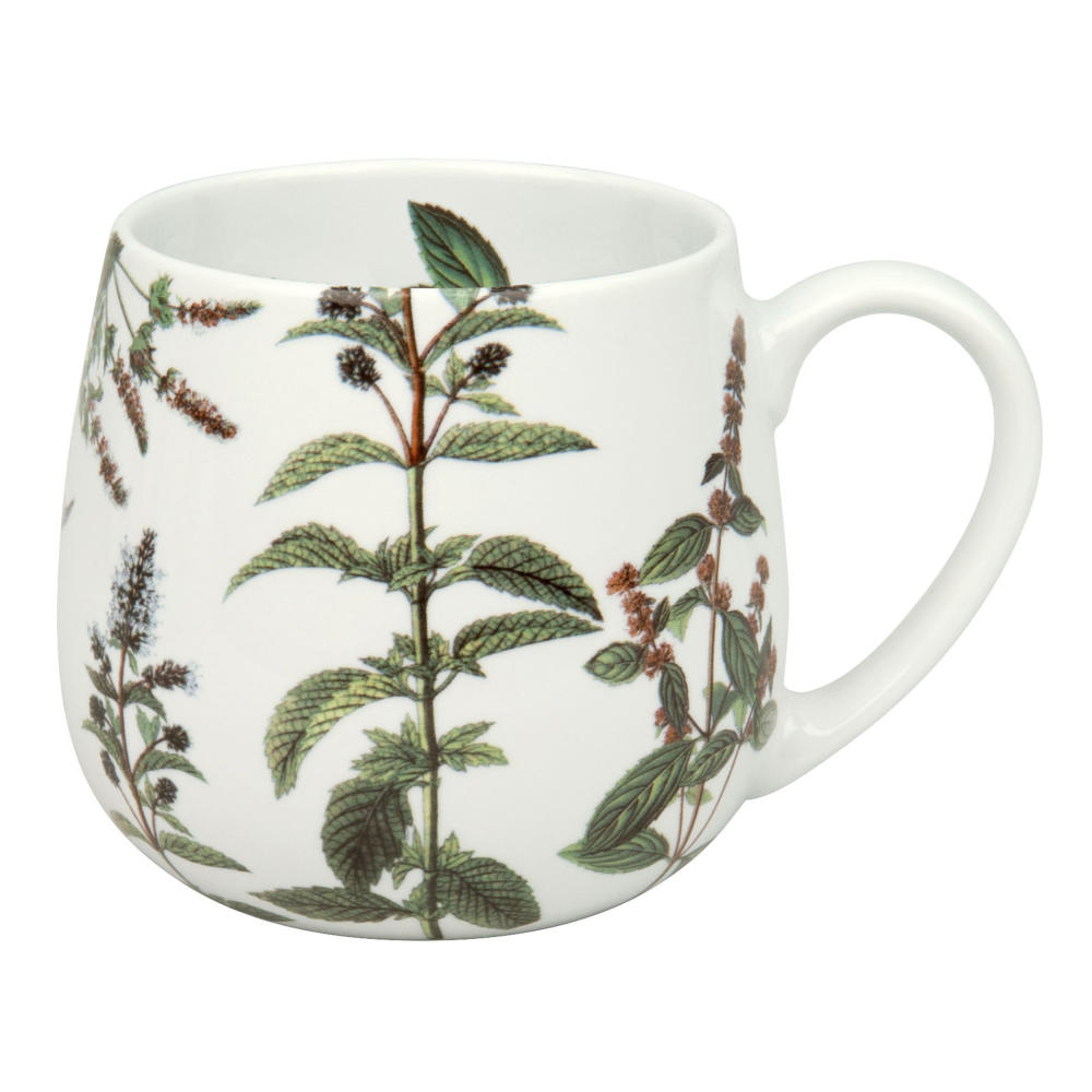 Könitz My Favourite Tea Pfefferminze Kuschelbecher, Becher, Tasse, Kaffeetasse, Bone China, 420 ml, 11 7 343 2133