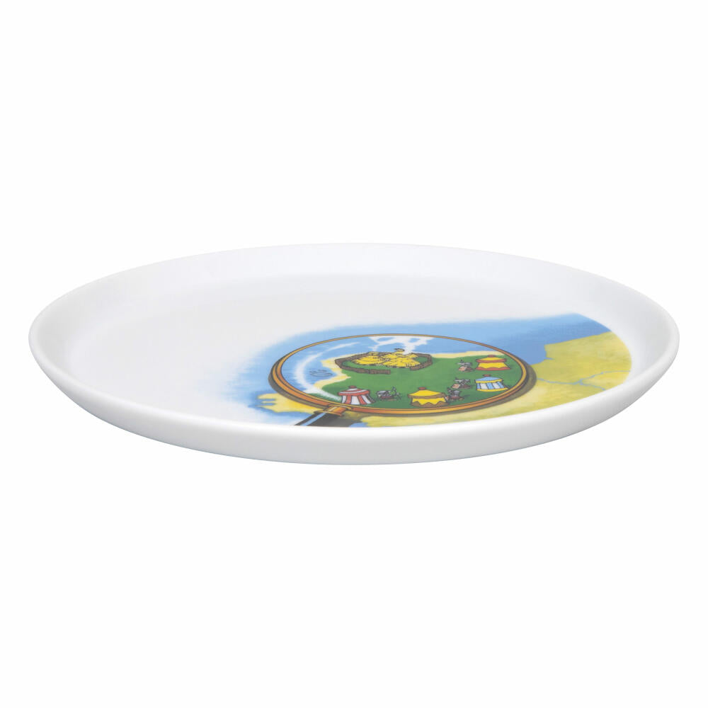 Könitz Plate Coup Asterix - Gallic Village, Porcelain, Colorful, 20 cm, 11 4 20A 2786