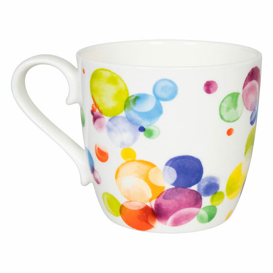 Könitz Becher Happy Birthday Bubbles, Tasse, Bone China, Bunt, 450 ml, 11 2 057 2779
