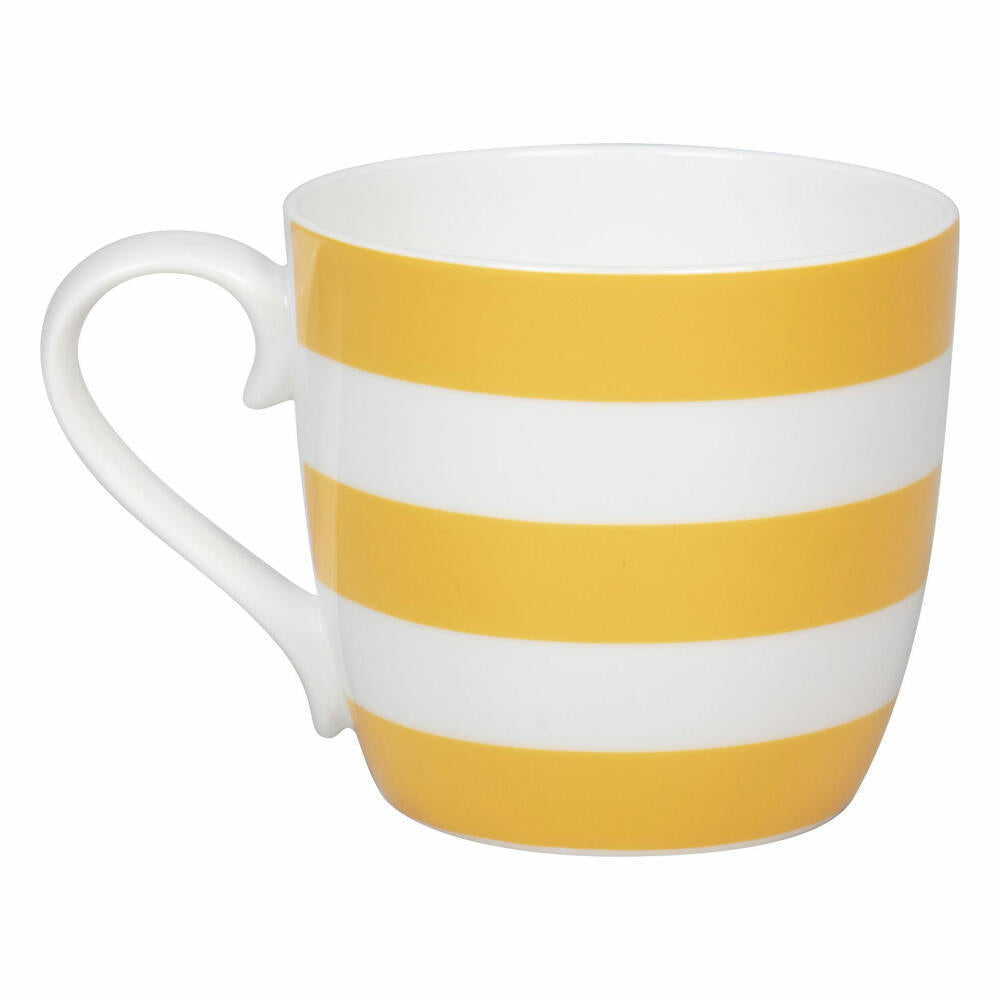 Könitz Mug Stripes - Sunflower, Cup, Bone China, Yellow, 425 ml, 11 2 057 2826