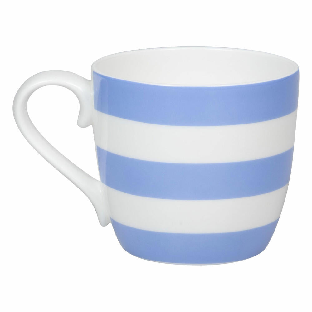 Könitz Mug Stripes - Creamblue, Cup, Bone China, Blue, 425 ml, 11 2 057 2827