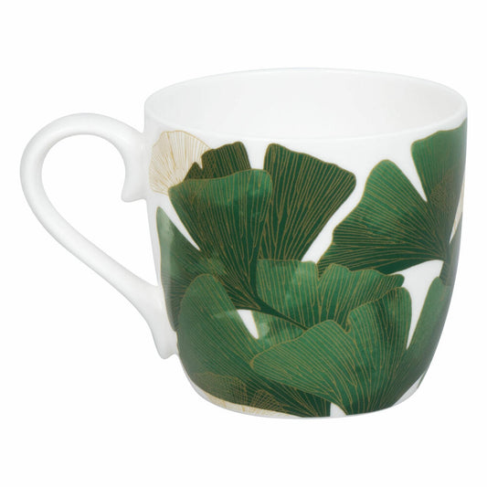 Könitz Becher Ginkgo, Tasse, Floristik, Bone China, Grün, 425 ml, 11 2 057 2814