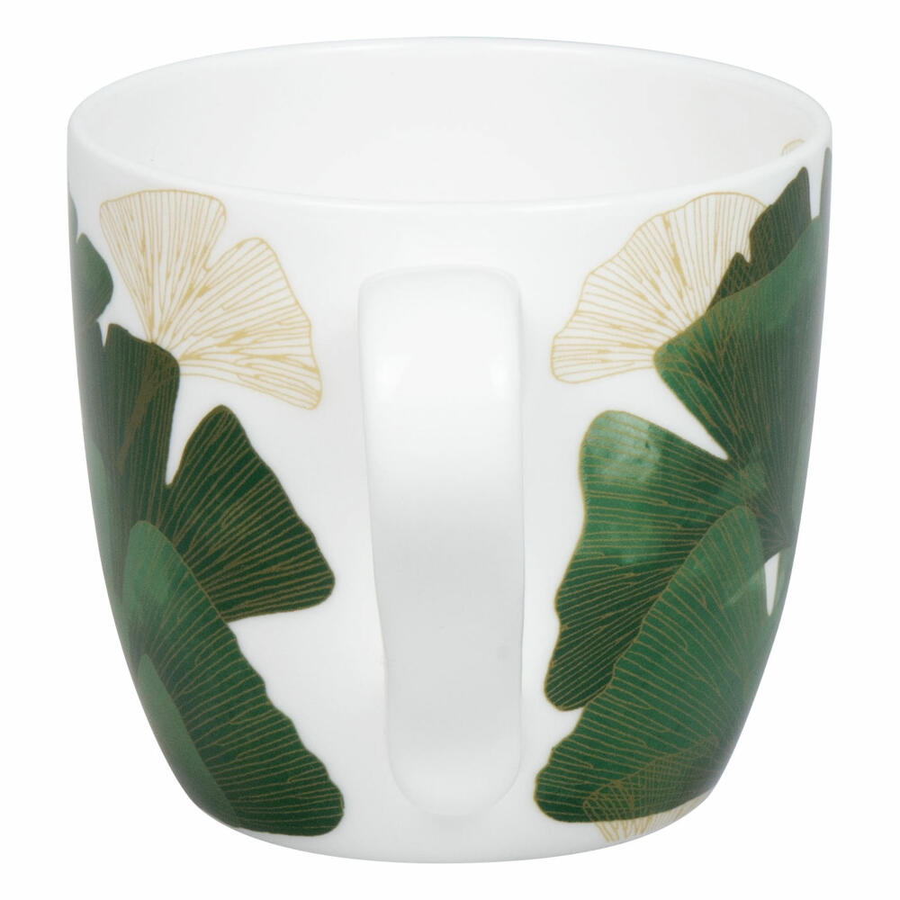 Könitz Mug Ginkgo, Cup, Floristry, Bone China, Green, 425 ml, 11 2 057 2814